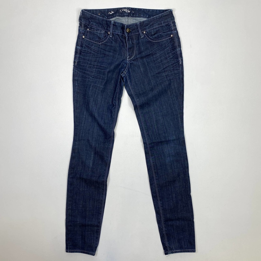 Express Dark Wash Skinny Jeans